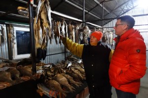 Летичевский рыбный рынок